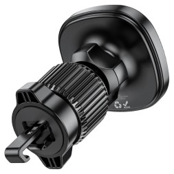 Держатель в автомобиль в воздуховод Hoco H34 магнитный черный