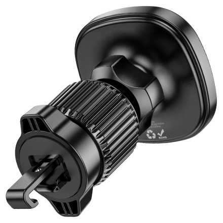  Держатель в автомобиль в воздуховод Hoco H34 магнитный черный