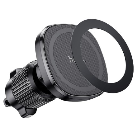  Держатель в автомобиль в воздуховод Hoco H34 магнитный черный