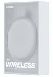 Baseus Jelly wireless charger 15W (WXGD-02) белое