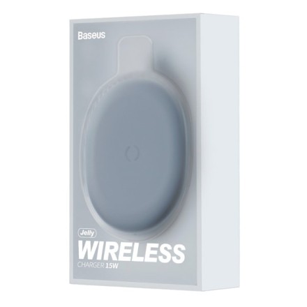  Baseus Jelly wireless charger 15W WXGD-02 белое