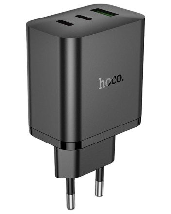  Сетевое зар. устр. Hoco N51 1USB/2С 65W черное