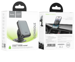 Держатель в автомобиль на торпеду Hoco H25 магнитный черный