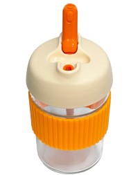 Термокружка Kiss Kiss Fish Rainbow Bobo Cup (G-U36W) оранжевая