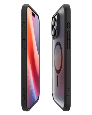  Накладка для i-Phone 16 Pro Max 6.9 Spigen Ultra Hybrid MagSafe (ACS08003) черный
