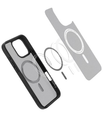  Накладка для i-Phone 16 Pro Max 6.9 Spigen Ultra Hybrid MagSafe (ACS08003) черный