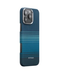 Накладка для i-Phone 16 Pro 6.3&quot; Pitaka Ultra Slim Case&amp;Grip 3 (Moonrise)
