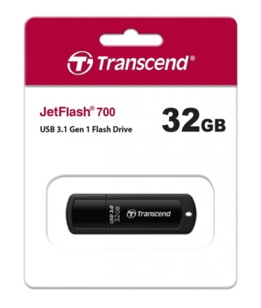  3.1 USB флеш накопитель Transcend 32GB JetFlash 700 черный