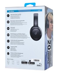 Стереонаушники Bluetooth полноразмерные Anker Soundcore A3004 черные