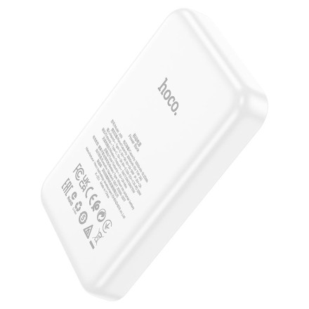  Powerbank с беспроводной зарядкой MagSafe Hoco J109 5000mAh 1USB-C 20W белый