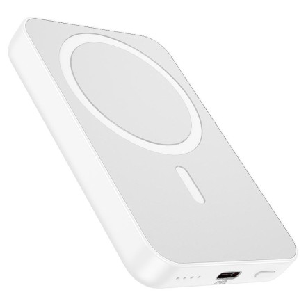  Powerbank с беспроводной зарядкой MagSafe Hoco J109 5000mAh 1USB-C 20W белый