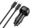  Автомобильное заряд. устр. Hoco Z58A с шнуром Type-C на Type-C 1USB/1C 18W/30W серый