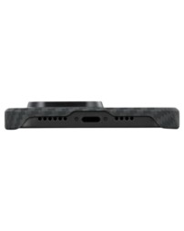 Накладка для i-Phone 14 Pro Max 6.7&quot; Pitaka Magez Case 3 черно-серый, кевлар(арамид)