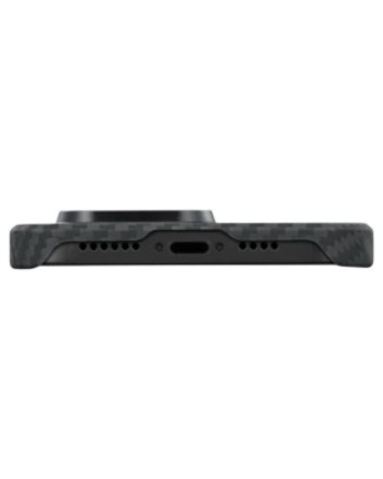  Накладка для i-Phone 14 Pro Max 6.7&quot; Pitaka Magez Case 3 черно-серый, кевлар(арамид)