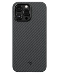 Накладка для i-Phone 14 Pro Max 6.7&quot; Pitaka Magez Case 3 черно-серый, кевлар(арамид)