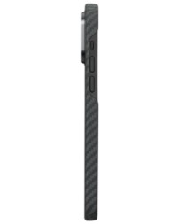 Накладка для i-Phone 14 Pro Max 6.7&quot; Pitaka Magez Case 3 черно-серый, кевлар(арамид)