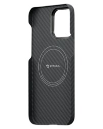 Накладка для i-Phone 14 Pro Max 6.7&quot; Pitaka Magez Case 3 черно-серый, кевлар(арамид)