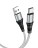  Usb Кабель-зарядка Type-C Hoco X50 Excellent 3A 1м в тканевой оплётке серый