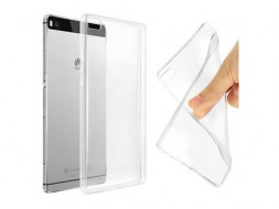 Накладка силикон тонкий 0.33мм Huawei P8 lite прозрачный