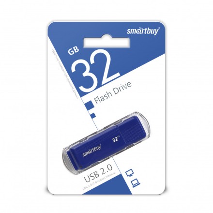  USB флеш накопитель Smartbuy 32GB Dock Blue (SB32GBDK-B)