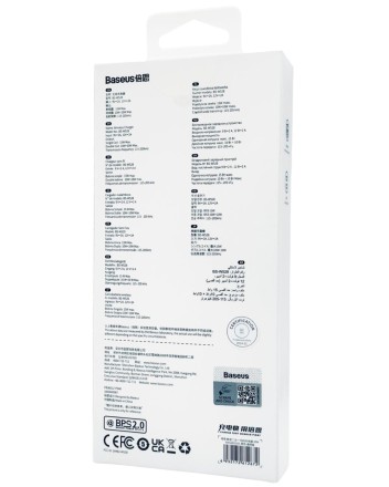  Беспроводное зарядное устройство Baseus LED Display 2in1 для Phone/Pods WXSX010101 черное