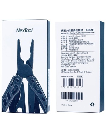  Мультитул NexTool Multifunction Mini Flagship Pliers NE20148 черный
