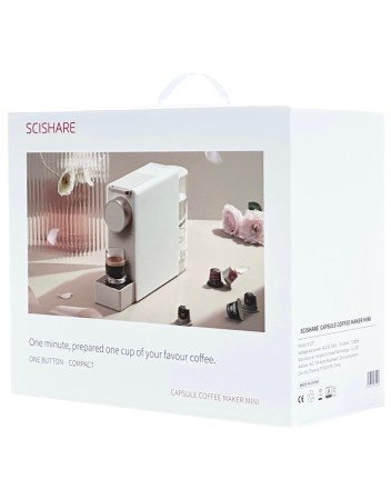  Кофемашина Xiaomi Scishare Capsule Coffee Machine Mini (S1201) золотая