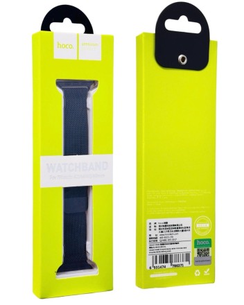  Сменный ремешок для Apple Watch 42/44/45мм Hoco WA03 черный