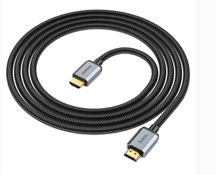  Кабель HDMI - HDMI v2.0 Hoco US03 4K/60Hz 2м черный