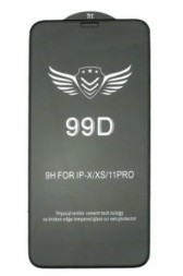 Защитное стекло для i-Phone 11 Pro/X/XS 5.8" 99D чёрное