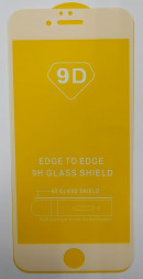 Защитное стекло для iPhone 6/6s 9D белое