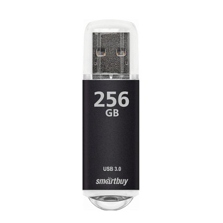  3.0 USB флеш накопитель Smartbuy 256 GB V-Cut Black (SB256GBVC-K3)