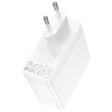  Сетевое зар. устр. Borofone BN11 1USB/2C 30W/100W белое