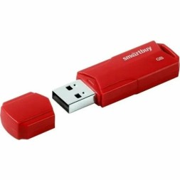 USB флеш накопитель Smartbuy 8GB Clue Red (SB8GBCLU-R)