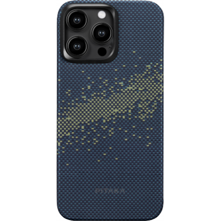  Накладка для i-Phone 15 Pro 6.1&quot; Pitaka Magez Case 4 Aramid Fiber Milky Way