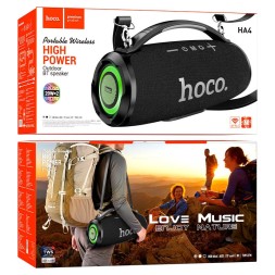 Bluetooth колонка Hoco HA4 Surge outdoor BT speaker черная