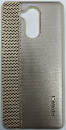 Накладка для Huawei Honor 6S силиконовая кожзам с логотипом в ассортименте