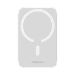 Powerbank Baseus 6000mAh Magnetic Mini Air Wireless Fast charge 20W Type-C (P10059002223-00) белый