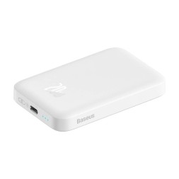 Powerbank Baseus 6000mAh Magnetic Mini Air Wireless Fast charge 20W Type-C (P10059002223-00) белый