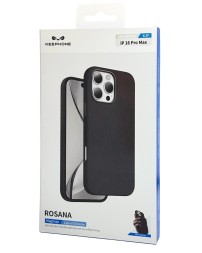 Накладка для i-Phone 16 Pro Max Keephone Rosana MagSnap черный