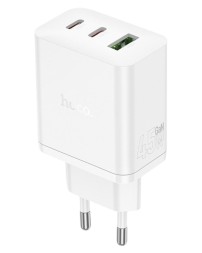 Сетевое зар. устр. Hoco N50 1USB/2С 45W белое