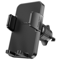 Держатель в автомобиль в воздуховод Hoco H36 с зажимом черный