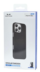 Накладка для i-Phone 16 Pro Max Keephone Kevilar Sweden MagSnap черный