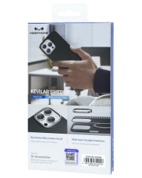 Накладка для i-Phone 16 Pro Max Keephone Kevilar Sweden MagSnap черный