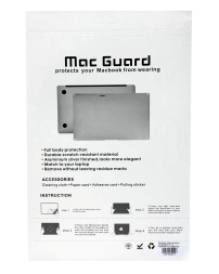 Защитная пленка на корпус для MacBook Air 13&quot; (A2681/A3113) серебристая