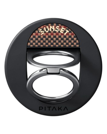  Накладка для i-Phone 16 Pro 6.3&quot; Pitaka Ultra Slim Case&amp;Grip 3 (Sunset)