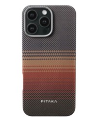 Накладка для i-Phone 16 Pro 6.3&quot; Pitaka Ultra Slim Case&amp;Grip 3 (Sunset)