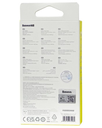  Usb Кабель-зарядка Lightning Baseus Cafule 1м (CALKLF-B09) красный