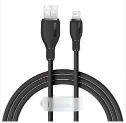 Usb Кабель-зарядка Lightning Baseus Pudding Series 2.4A 2м P10355700111-01 черный