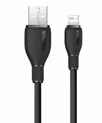 Usb Кабель-зарядка Lightning Baseus Pudding Series 2.4A 2м P10355700111-01 черный